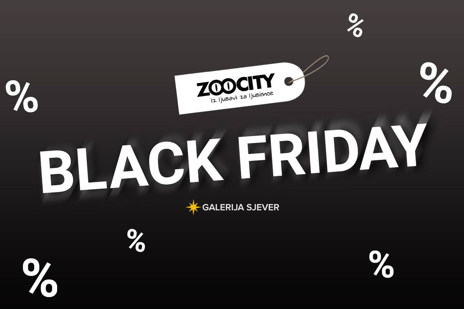 Galerija Sjever ZOO CITY Black Friday