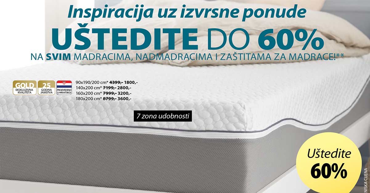 JYSK Istražite novu tjednu ponudu